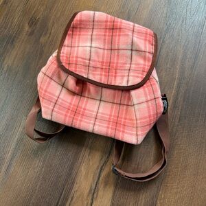 Jansport Mini Backpack Purse Plaid